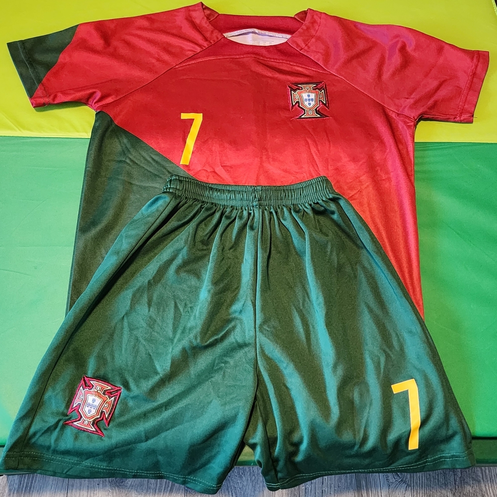 22/23 Youth Home Portugal Jersey Ronaldo